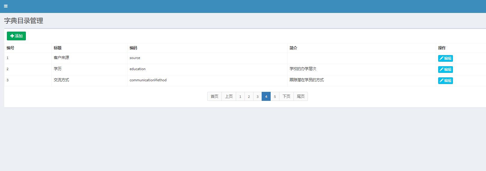 数据字典-1