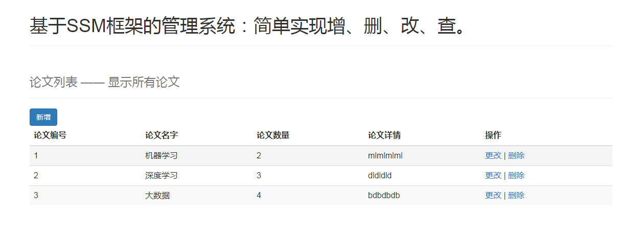 ssm框架下的‘增删改查’-2
